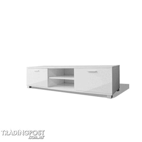 Tv Cabinet High Gloss White - Tv Cabinet - 8718475977223