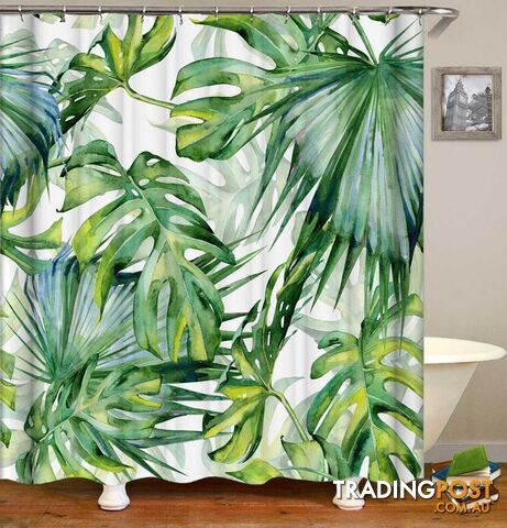 Green Spirit Shower Curtain - Curtain - 7427046070065