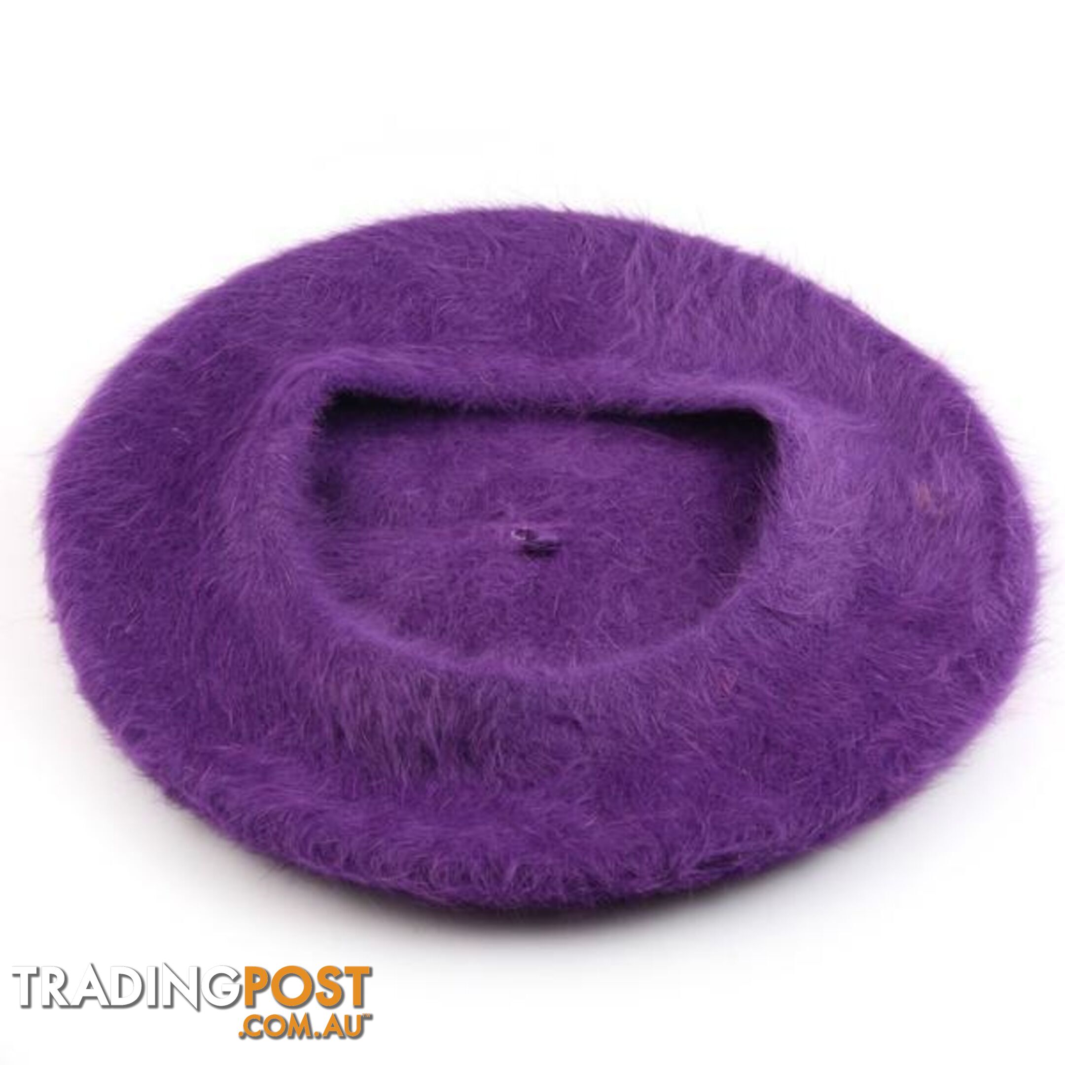 Rabbit Hair Beret - Unbranded - 4326500407986