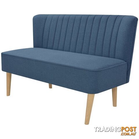 Sofa Fabric 117 x 55.5 x 77 Cm - Blue - Unbranded - 8718475529453