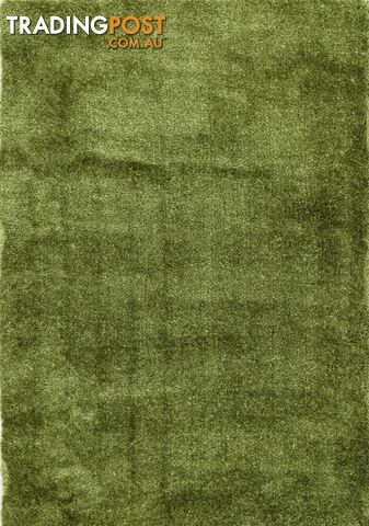 FIZZLE SHAGGY GREEN RUG - Unbranded - 7427046337786