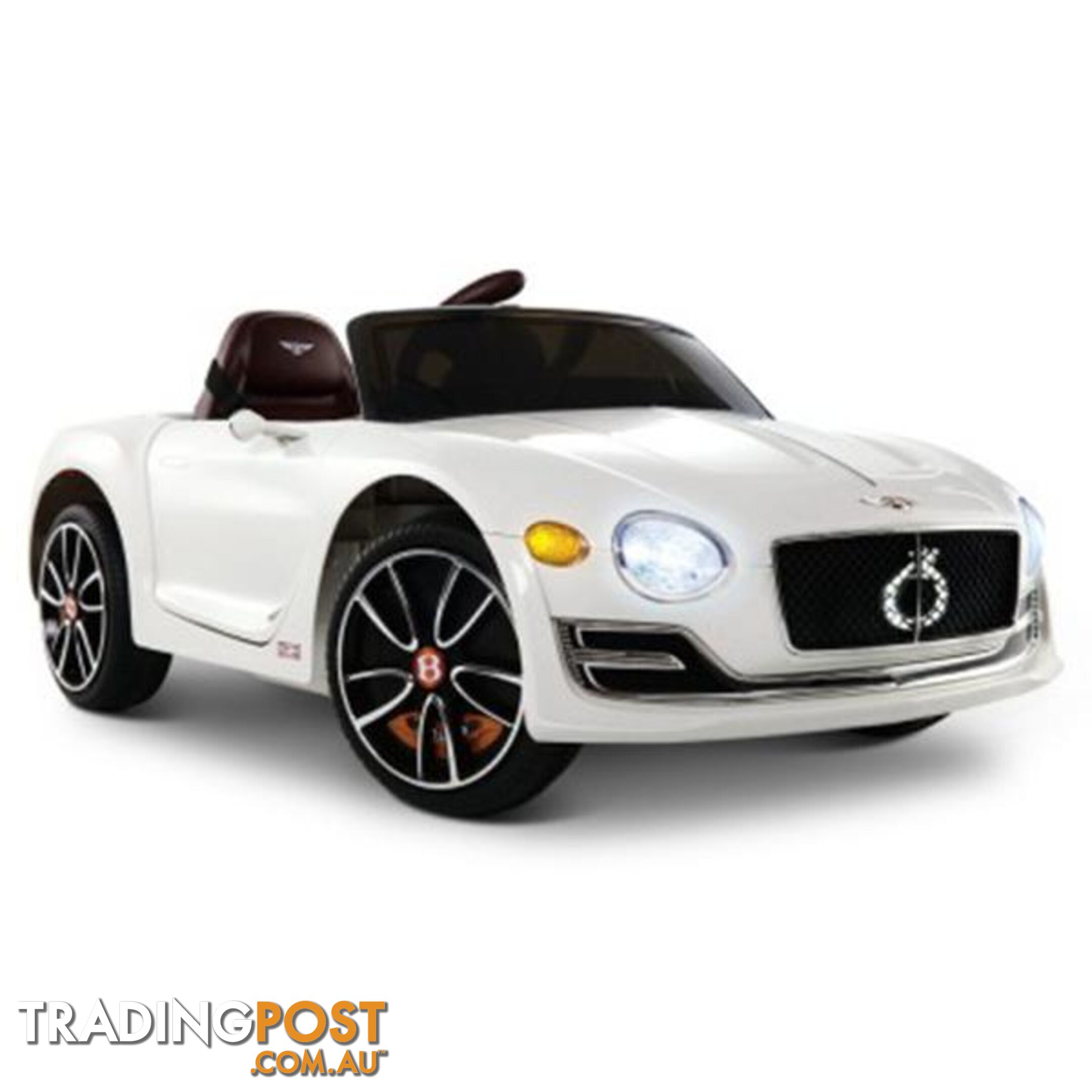 Bentley Style XP12 Electric Toy Car - White - Bentley - 9350062155608