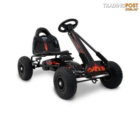 Rigo Kids Pedal Go Kart Car Ride On Toys Racing Bike - Rigo - 4344744422053