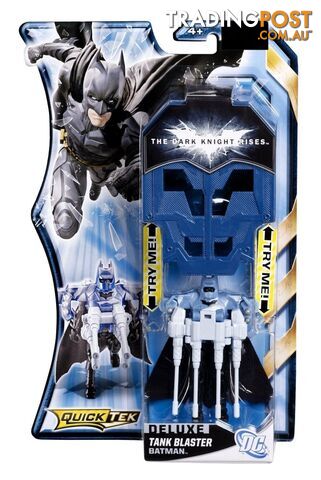 The Dark Knight Rises Deluxe Quicktek Figure - Tank Blaster Batman - Dark Knight - 4326500387431
