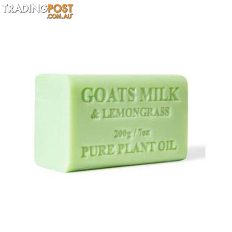 2X 200G Goats Milk Soap Lemongrass Goat Bar Skin Care - Orku - 7427005852275