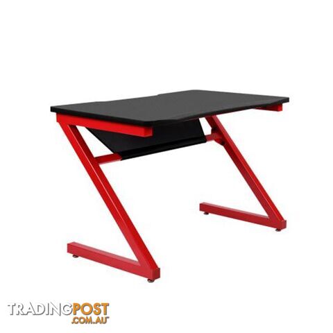 Office Computer Desk Study Gaming Table Racer Desks Laptop Home Red - Artiss - 9355720096743