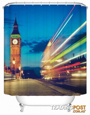 Big Ben Shower Curtain - Curtain - 7427005945687