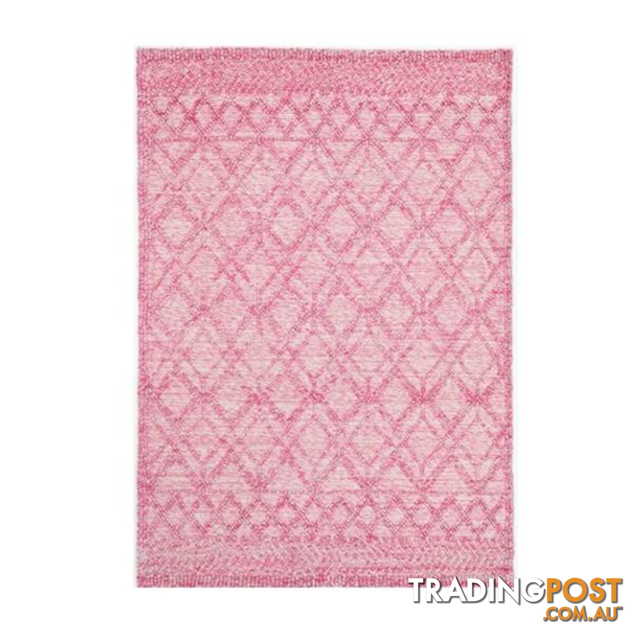 Braided Zair Contemporary Tribal Blush Rug - Unbranded - 7427005871429