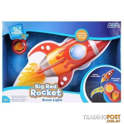 Uncle Milton In My Roomâ¢ Big Red Rocket Room Light - Uncle Milton - 4326500384669