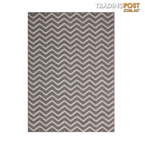 HAWAII GREY IKAT GEOMETRIC RUG - Unbranded - 7427046338660