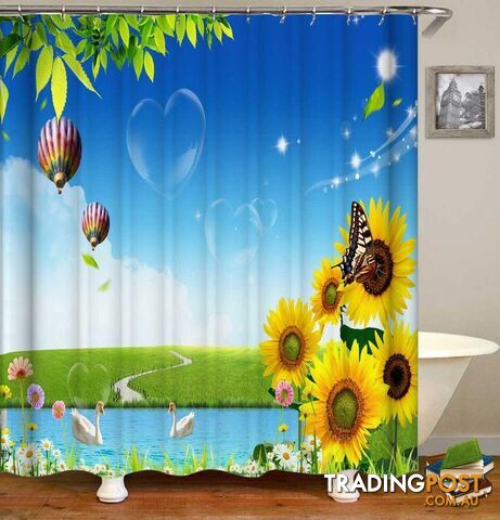 A Beautiful Day Shower Curtain - Curtain - 7427046069076