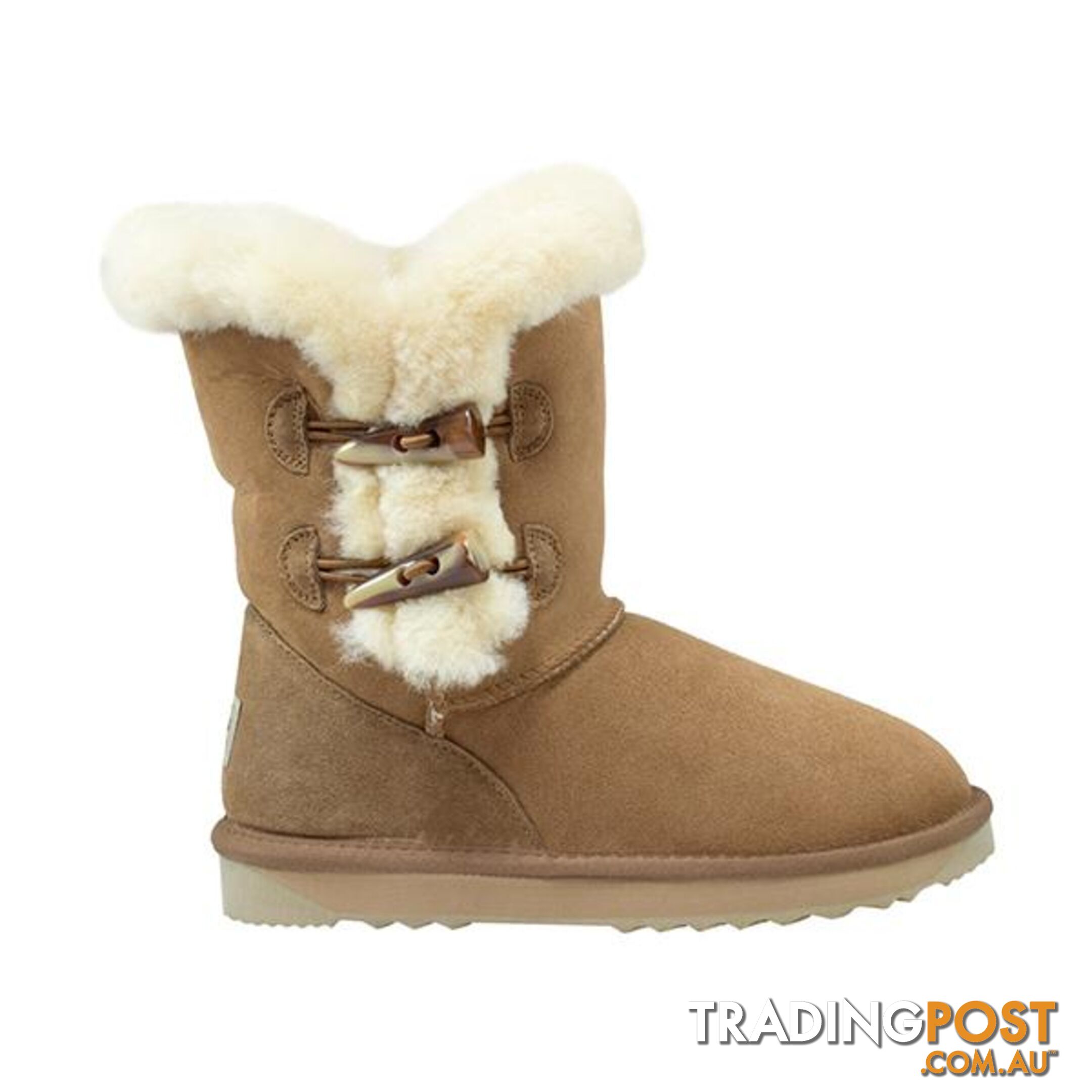 Comfort Me Australian Made 2 Button Shark Ugg Boot - Comfort Me - 787976609023