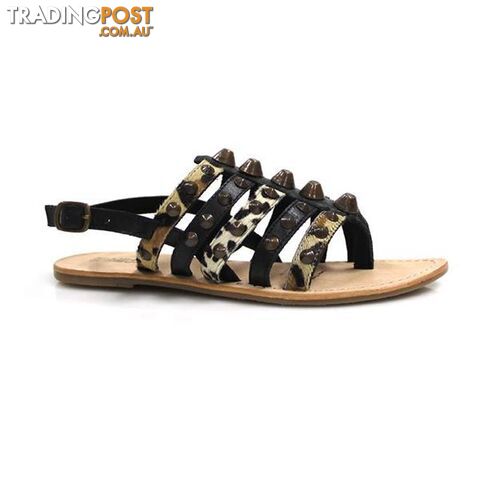 Just Because Bazaar Sandal - Black/Multi - Unbranded - 4326500386724