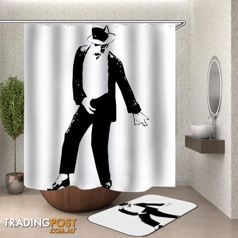 Michael Jackson Shower Curtain - Curtain - 7427046125154