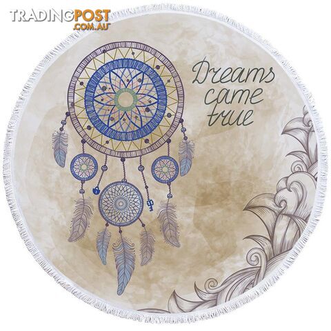 Inspirational Dream Catcher Beach Towel - Towel - 7427046321440