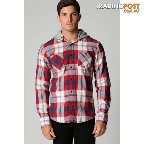 Deacon Rhode L/S Hooded Shirt - Deacon - 4326500382634