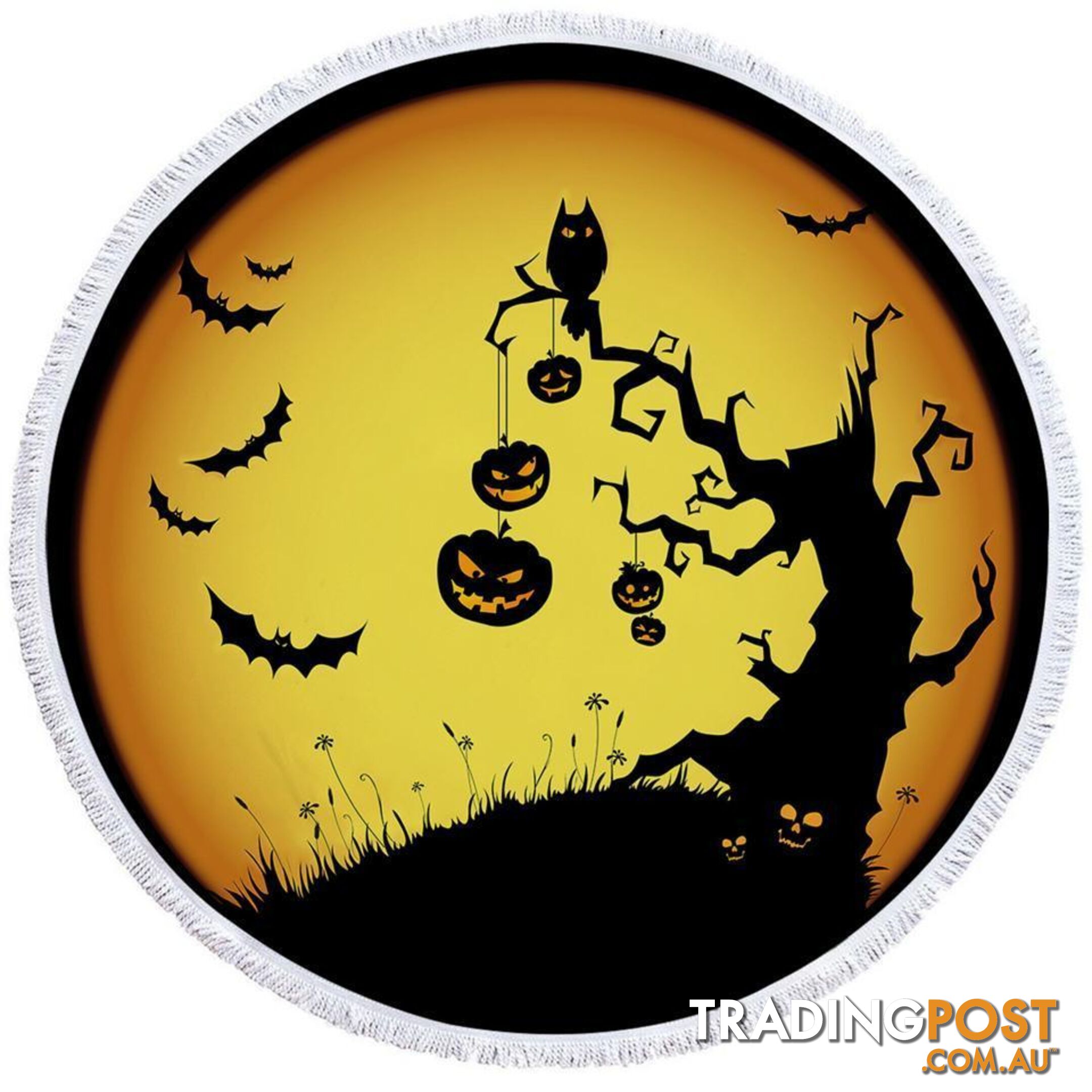 Scary Halloween Beach Towel - Towel - 7427046325257