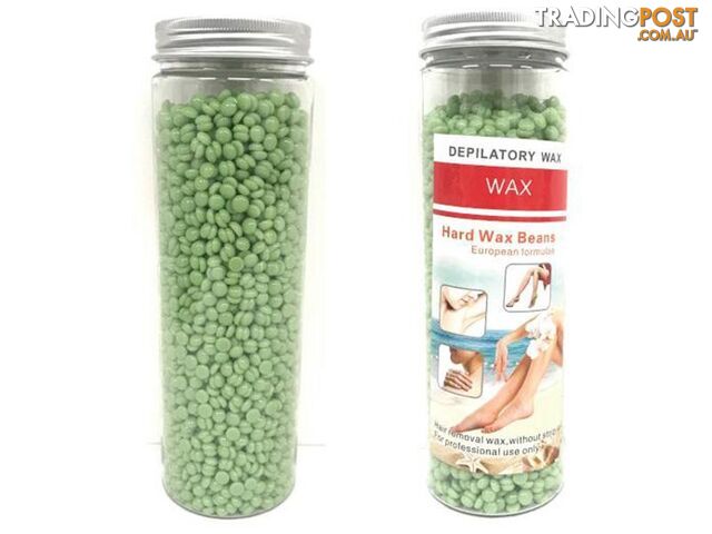 Hard Wax Brazilian Waxing Beads Beans Bottles - Aloe Vera (5x 400g) - Unbranded - 4344744378879