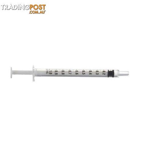 Terumo 1ml Tuberculin Luer Slip Syringe 1cc Plastic Syringes - Terumo - 34806017500628