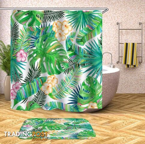 Colorful Tropical Spirit Shower Curtain - Curtain - 7427045935266
