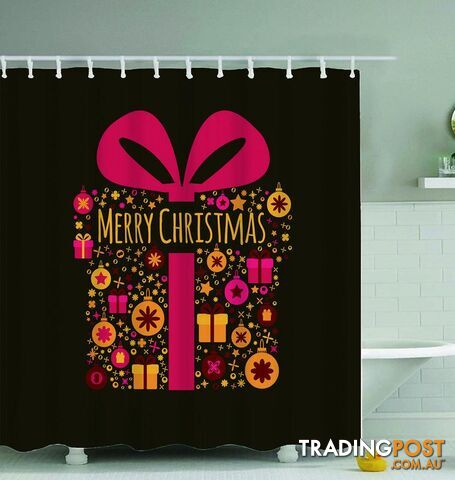Merry Christmas Present Shower Curtain - Curtain - 7427046020206