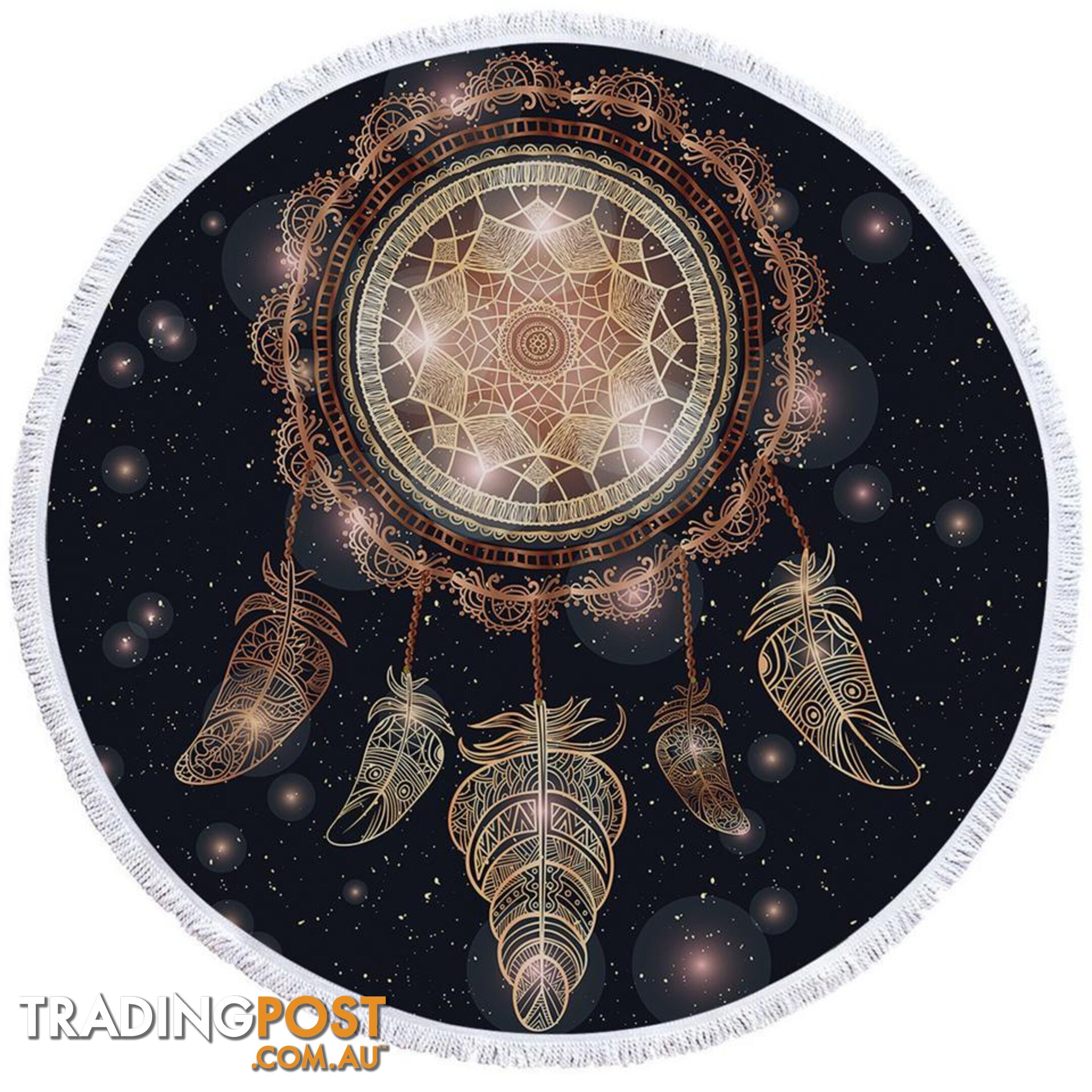 Fancy Dream Catcher Beach Towel - Towel - 7427046327404