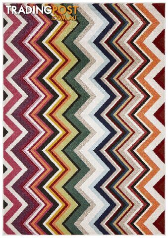 Gemini Colour Chevron Rug - Unbranded - 999999121110