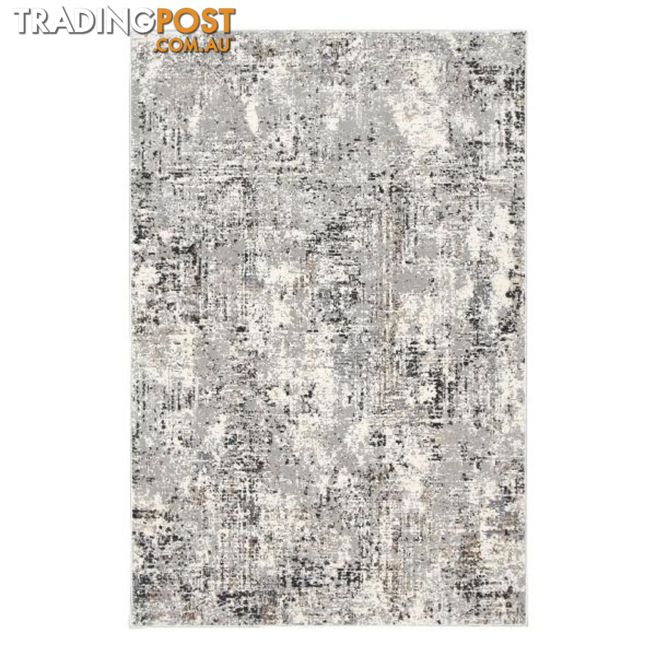 Expressions Grey Modern Rug - Unbranded - 9315512146605