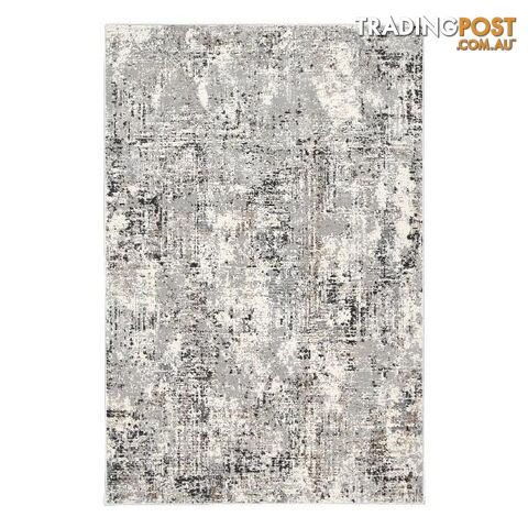 Expressions Grey Modern Rug - Unbranded - 9315512146605