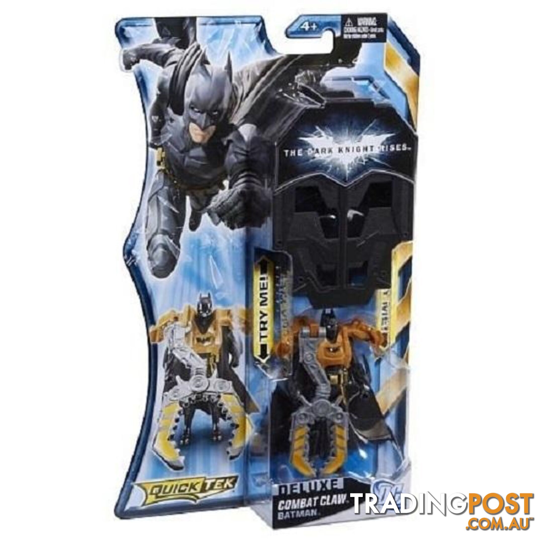 The Dark Knight Rises Deluxe Quicktek Figure - Combat Claw - Dark Knight - 4326500387493