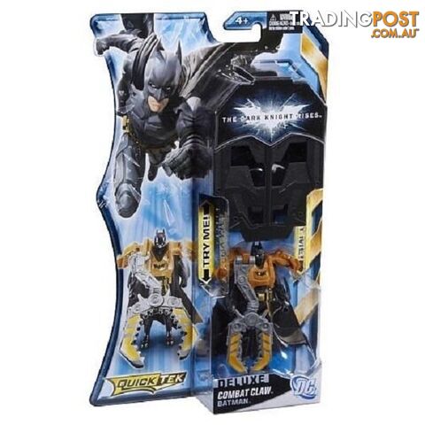 The Dark Knight Rises Deluxe Quicktek Figure - Combat Claw - Dark Knight - 4326500387493
