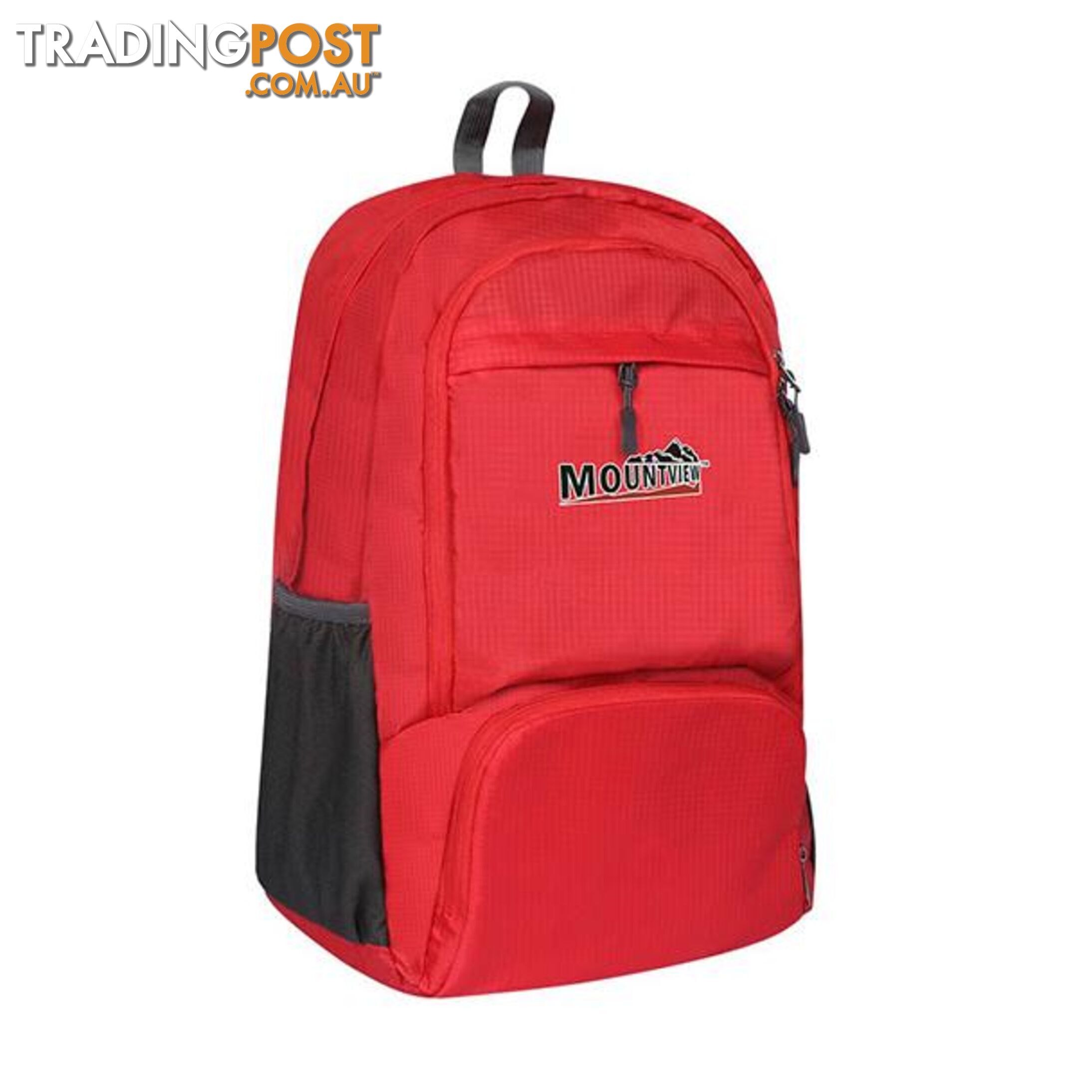 25L Travel Backpack Mens Foldable Camping Folding Bag Rucksack Red - Unbranded - 787976600242