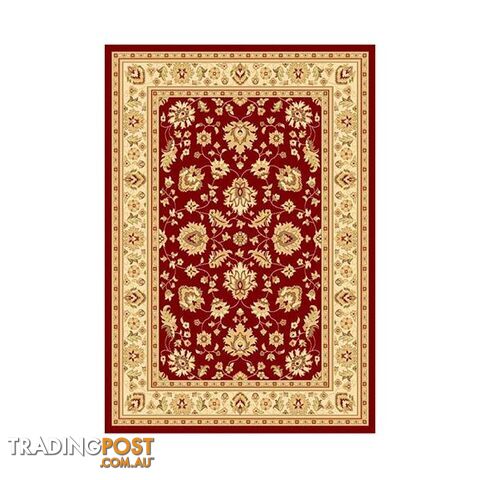 Marakesh Traditional Red Ivory Rug - Unbranded - 7427046168045
