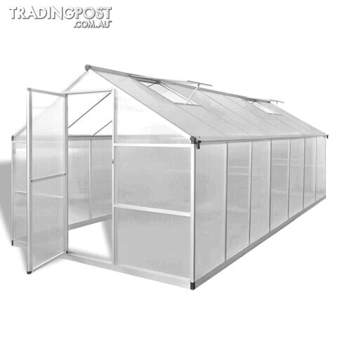 Greenhouse Reinforced Aluminum 10.53 mÂ² - Unbranded - 9476062038342