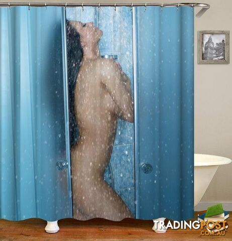 She's In The Shower Shower Curtain - Curtain - 7427005905278