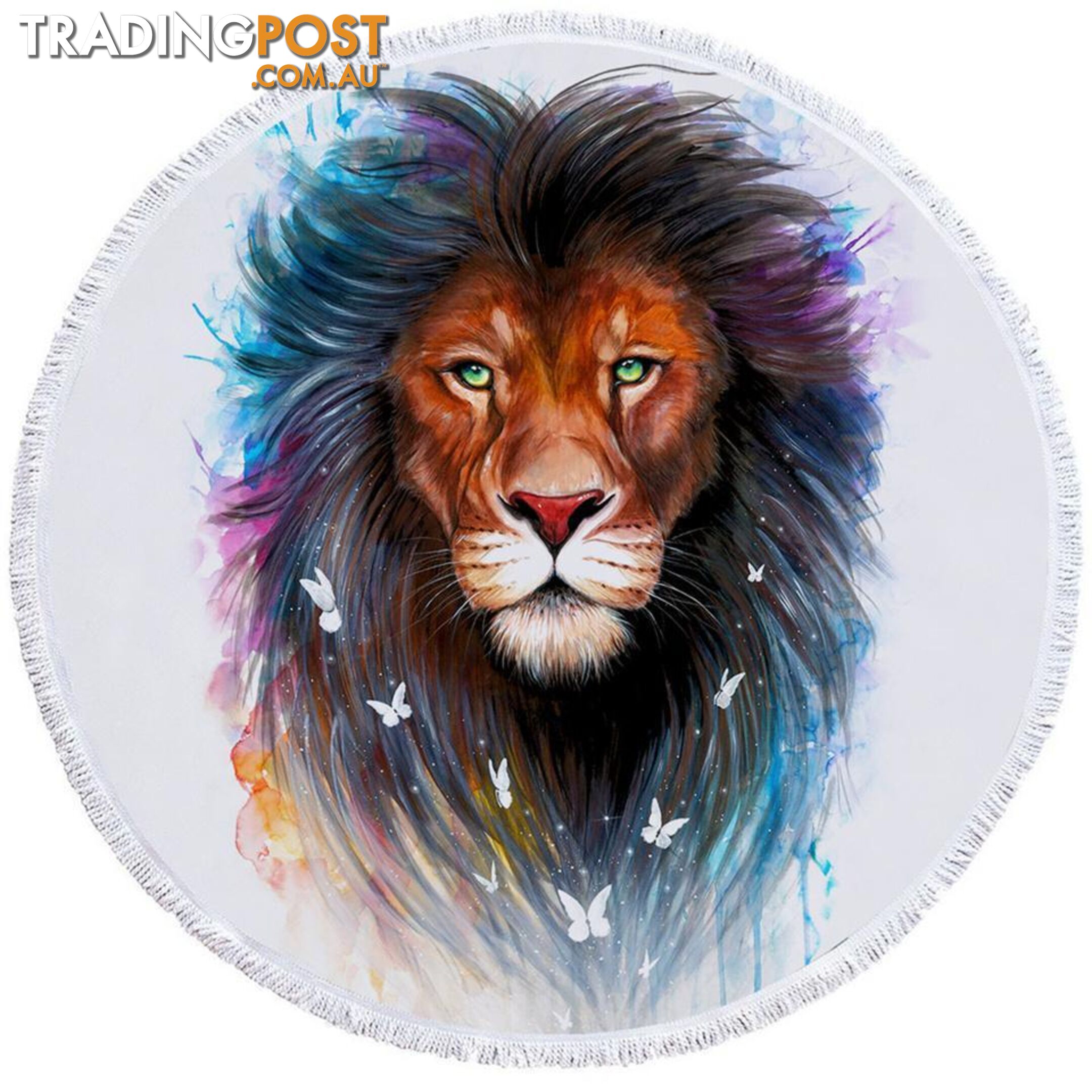 Stunning Lion Beach Towel - Towel - 7427046331098