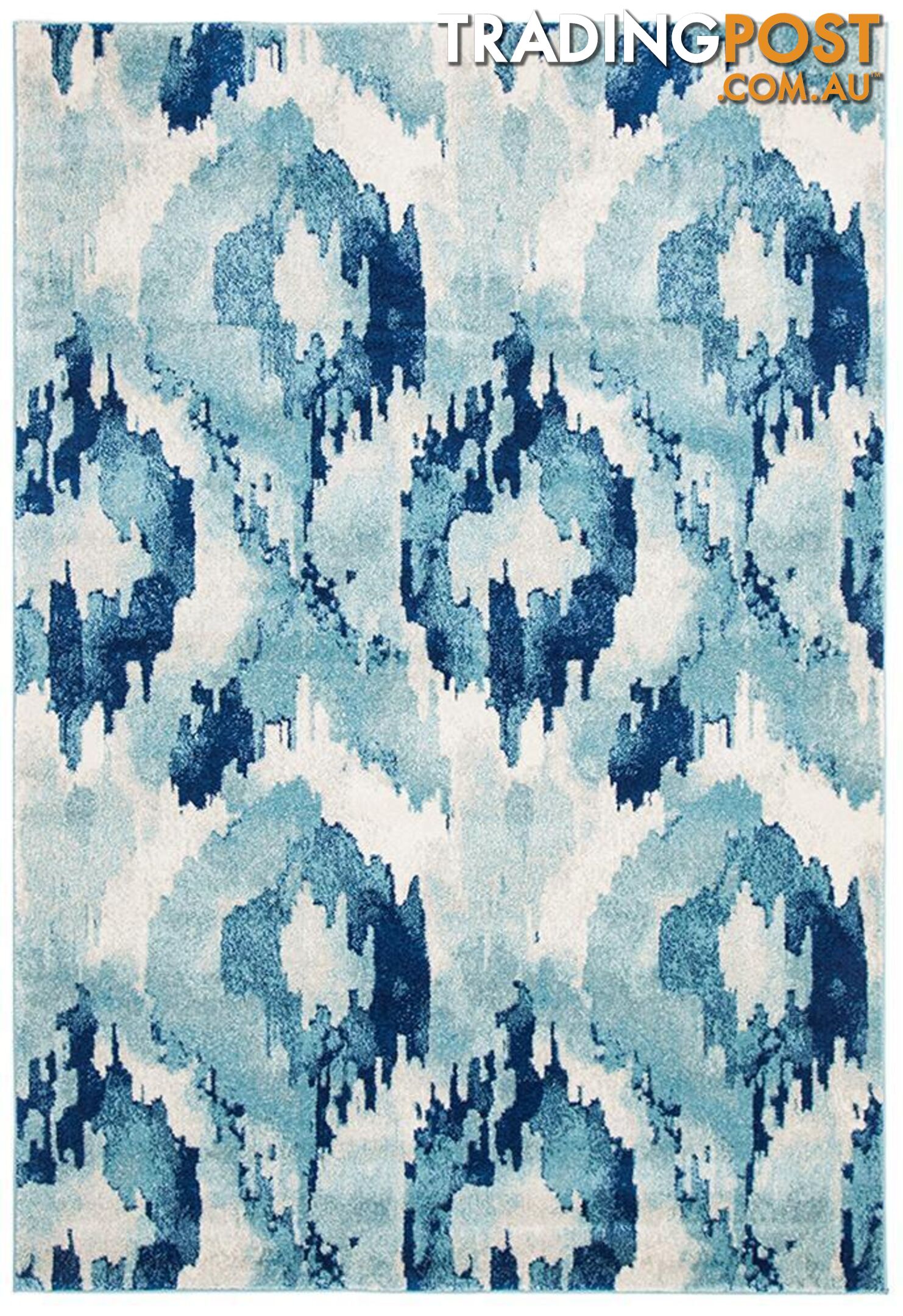 Mirage Lesley Whimsical Blue Rug - Unbranded - 9375321837347