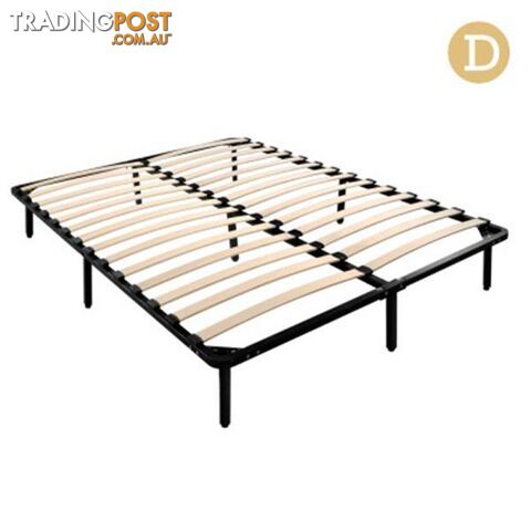 Metal Bed Base Frame - Black - Artiss - 4326500249388