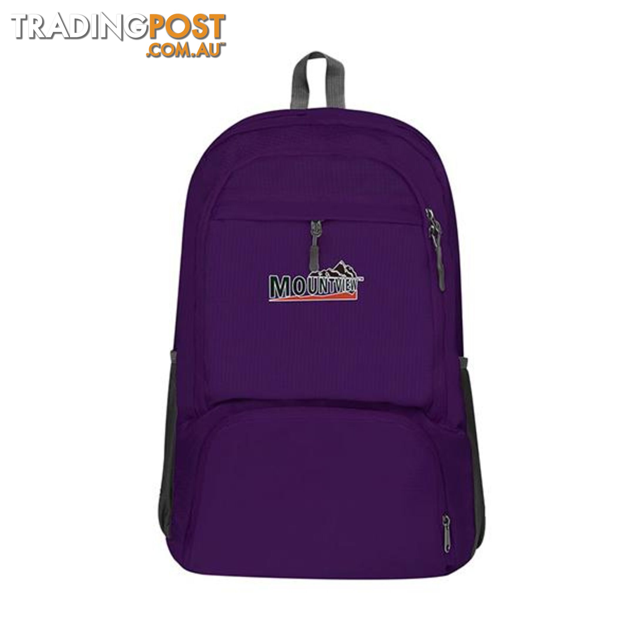 25L Travel Backpack Mens Foldable Camping Folding Bag Rucksack Purple - Unbranded - 787976600235