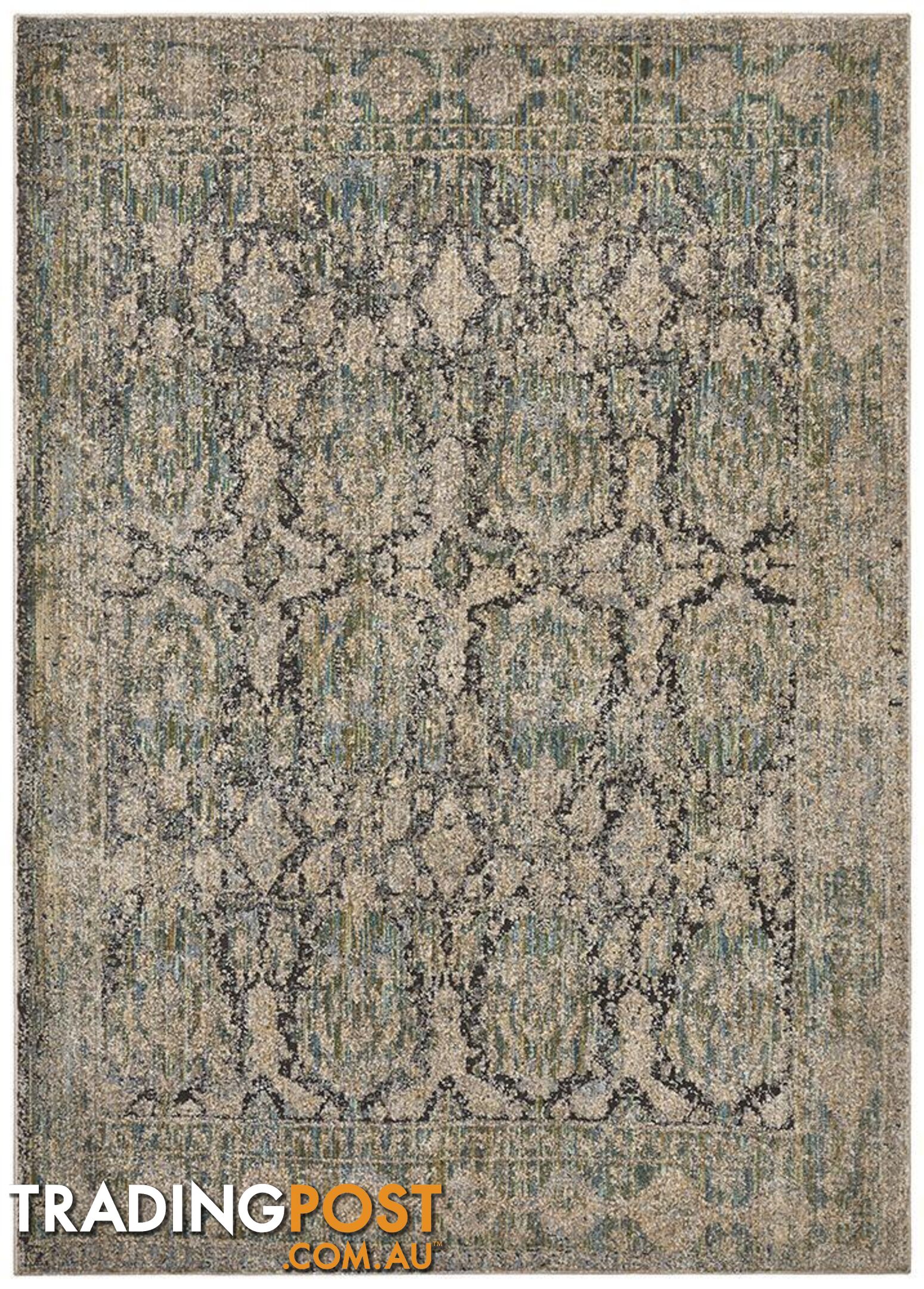 Jezebel Fluid Dew Modern Green Rug - Unbranded - 9375321827911