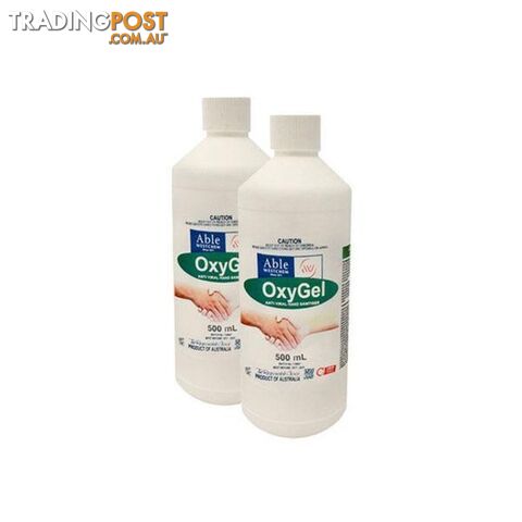 500ML Non-Alcohol Hand Sanitiser Gel - Oxygel - 7427046370660