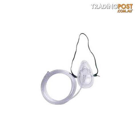 Oxygen Mask With Tubing - Oxygen Mask - 7427046222792