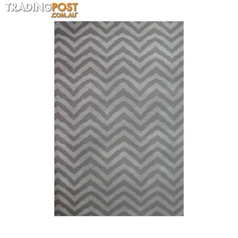 Newport Grey Chevron Rug - Unbranded - 7427046180719