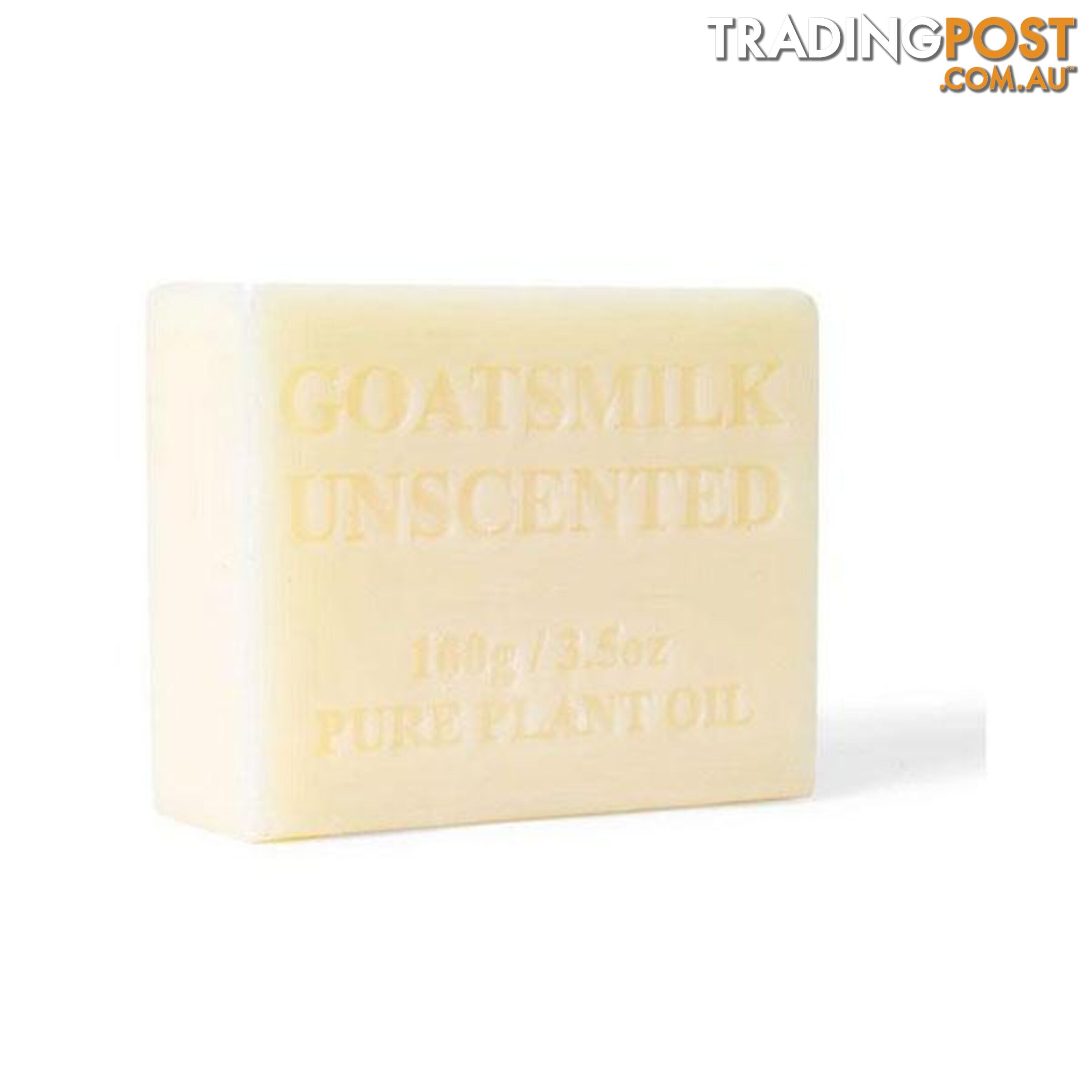 10x 100g Goats Milk Soap Unscented Sensitive Skin Pure Natural - Orku - 787976617004