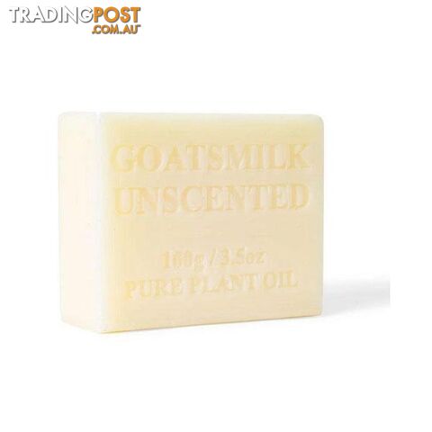 10x 100g Goats Milk Soap Unscented Sensitive Skin Pure Natural - Orku - 787976617004