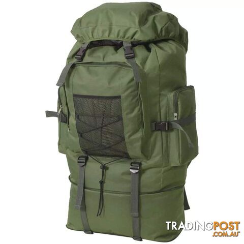 Army-Style Backpack XXL 100 L Green - Unbranded - 9476062038922