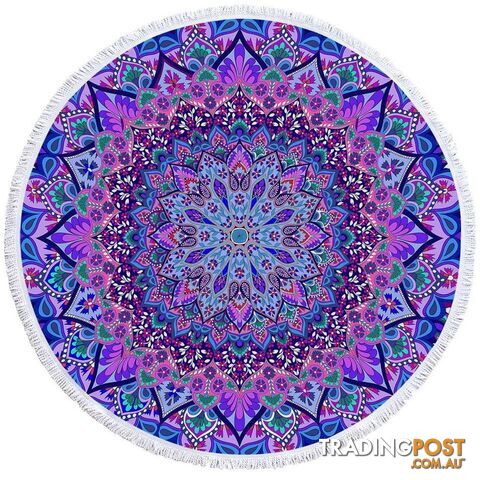 Loaded Mandala Beach Towel - Towel - 7427046328173