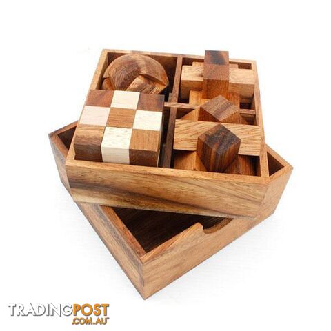 4 Puzzles Deluxe Gift Box 3 - Mango Trees - 9476062138684