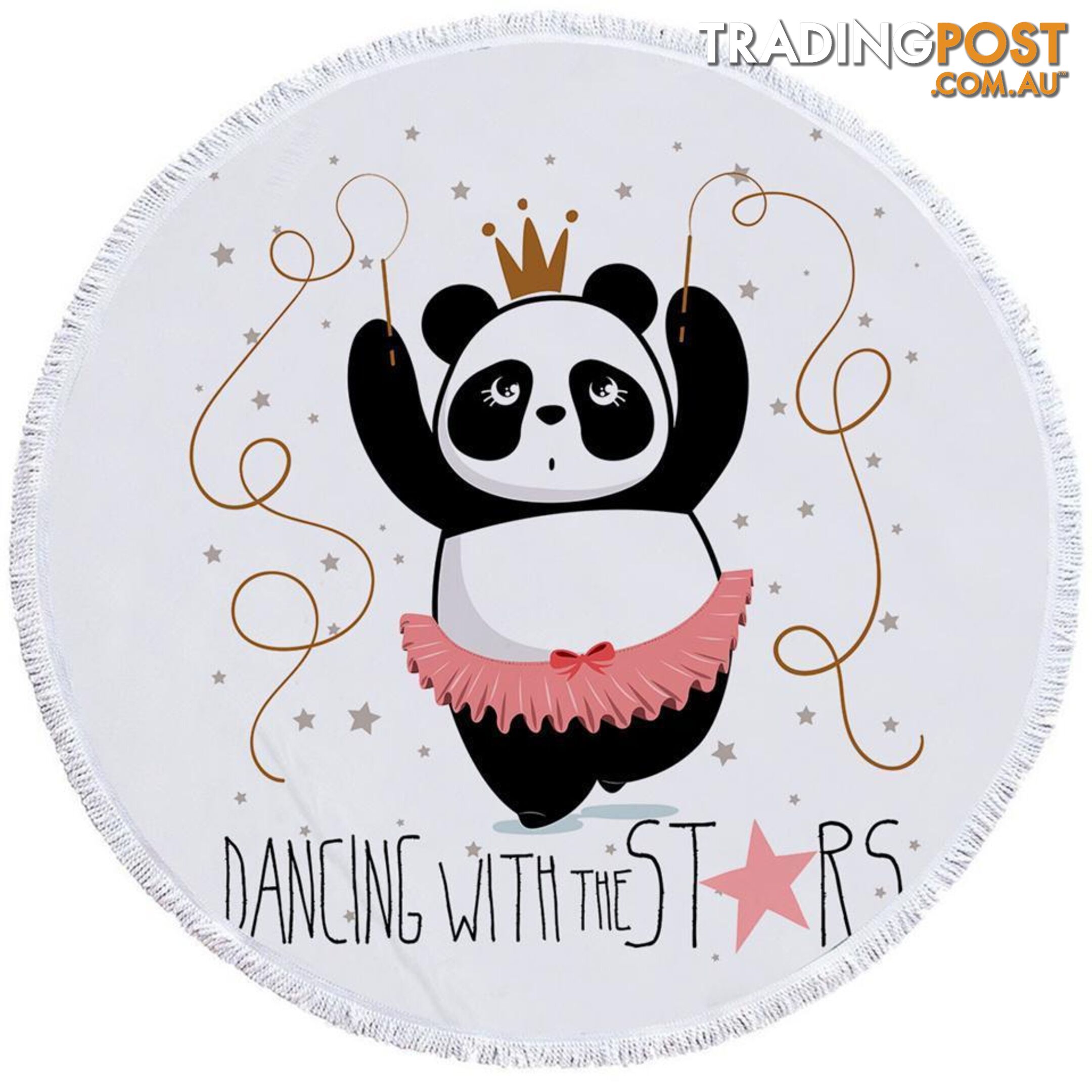 Dancing Panda Beach Towel - Towel - 7427046305747