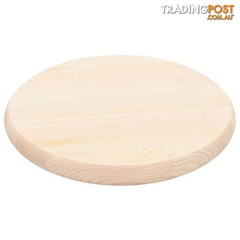 Natural Pinewood Round Table Top - Unbranded - 9476062105204